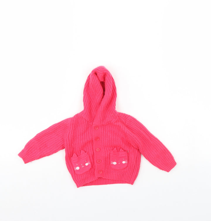 Blue Zoo Girls Pink   Jacket  Size 0-3 Months