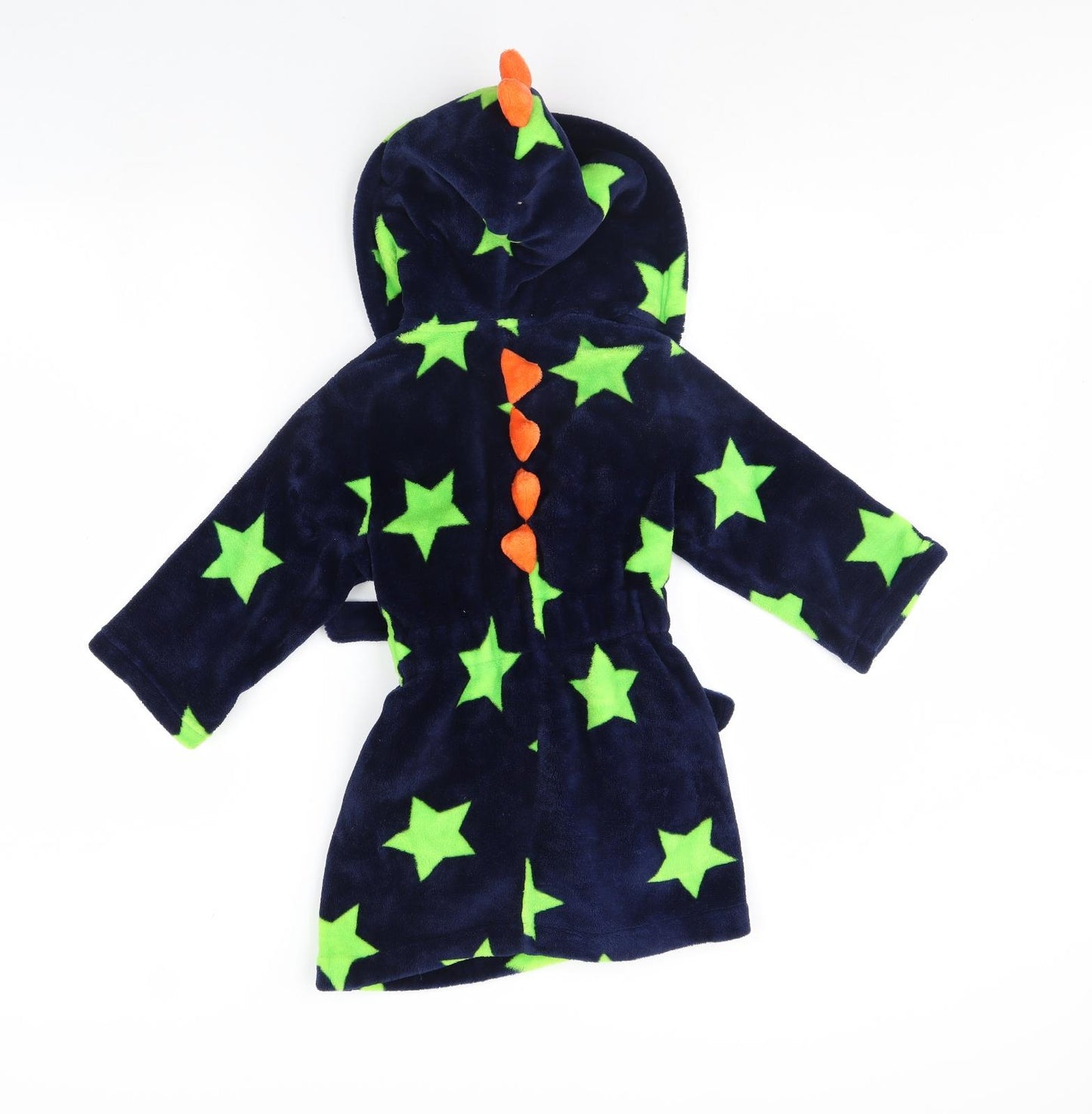 Nutmeg Boys Blue Solid   Gown Size 4 Years  - Dinosaur