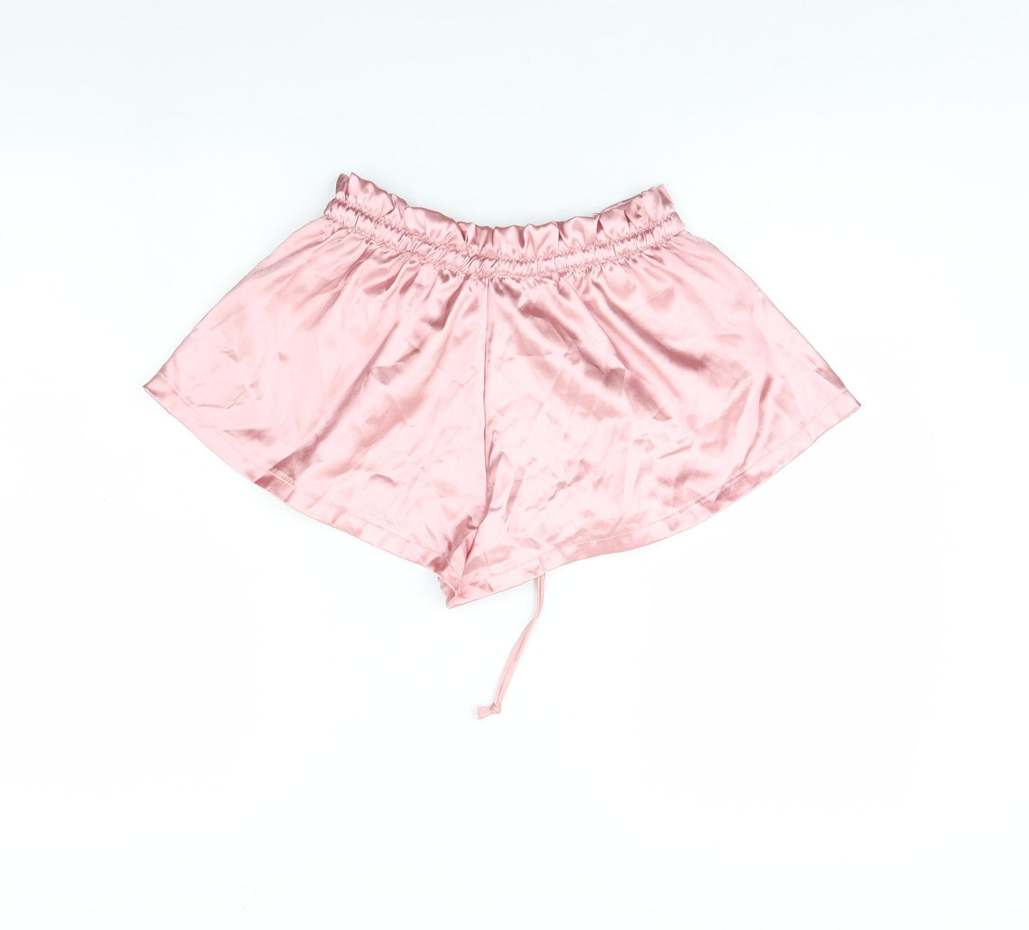 Boohoo Womens Pink Solid  Cami Pyjama Pants Size 10