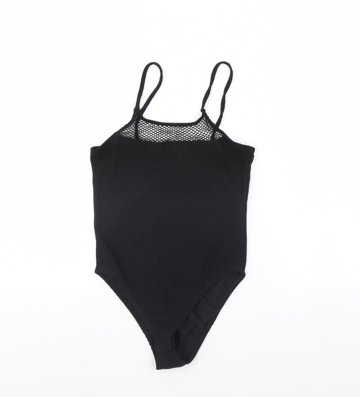 Primark Womens Black Bodysuit One-Piece Size XS