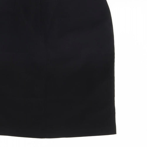 Preworn Womens Black   Straight & Pencil Skirt Size 12