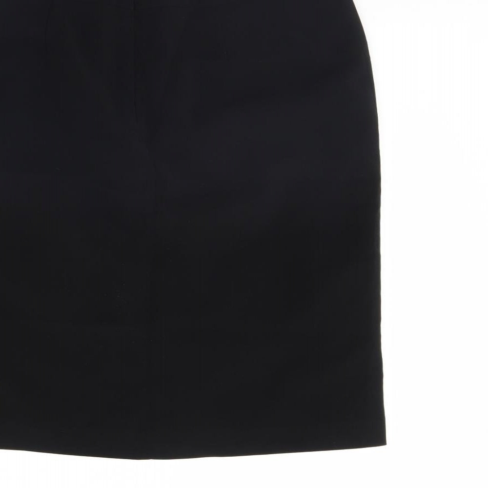 Preworn Womens Black   Straight & Pencil Skirt Size 12