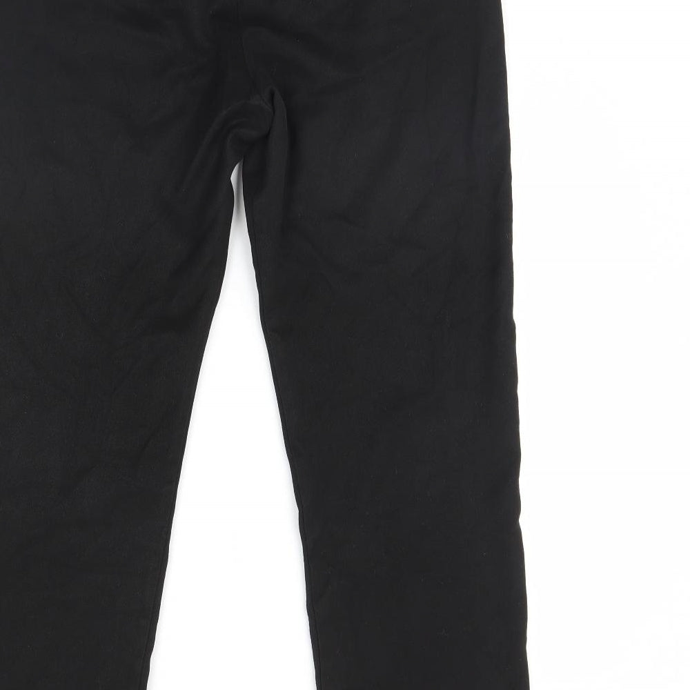 F&F Boys Black    Trousers Size 13 Years - School