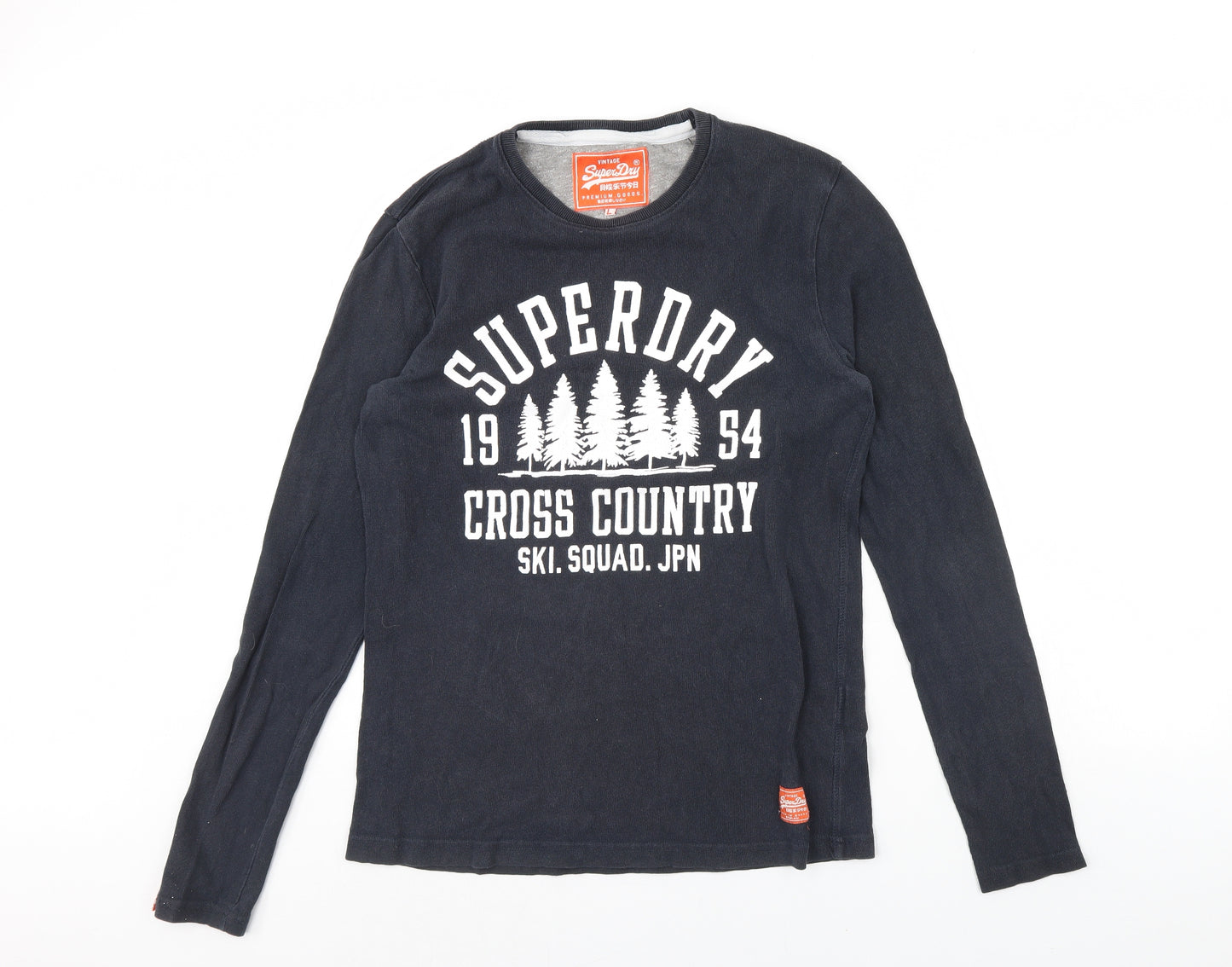 Superdry Mens Blue   Pullover Jumper Size L