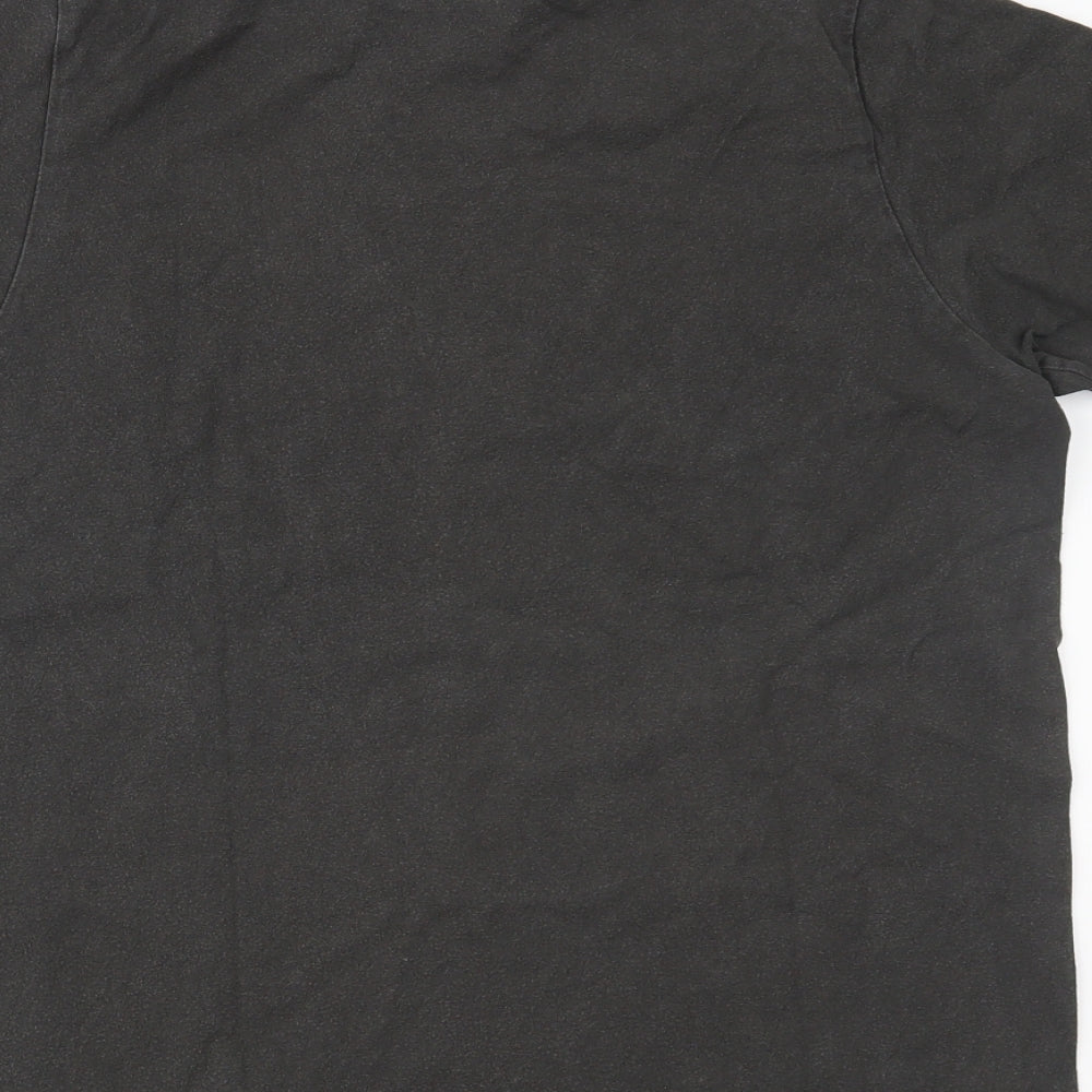 adidas Mens Grey    T-Shirt Size S