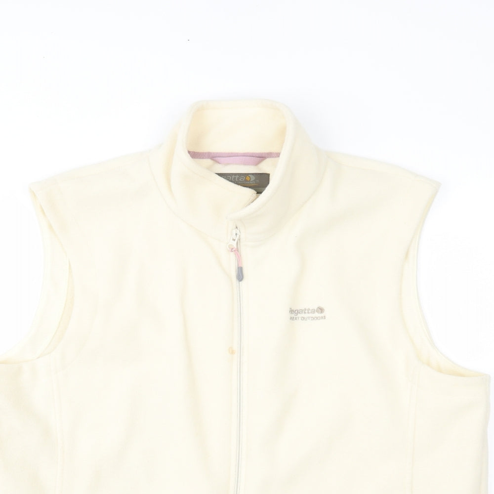 Regatta Womens Ivory   Gilet Coat Size 18
