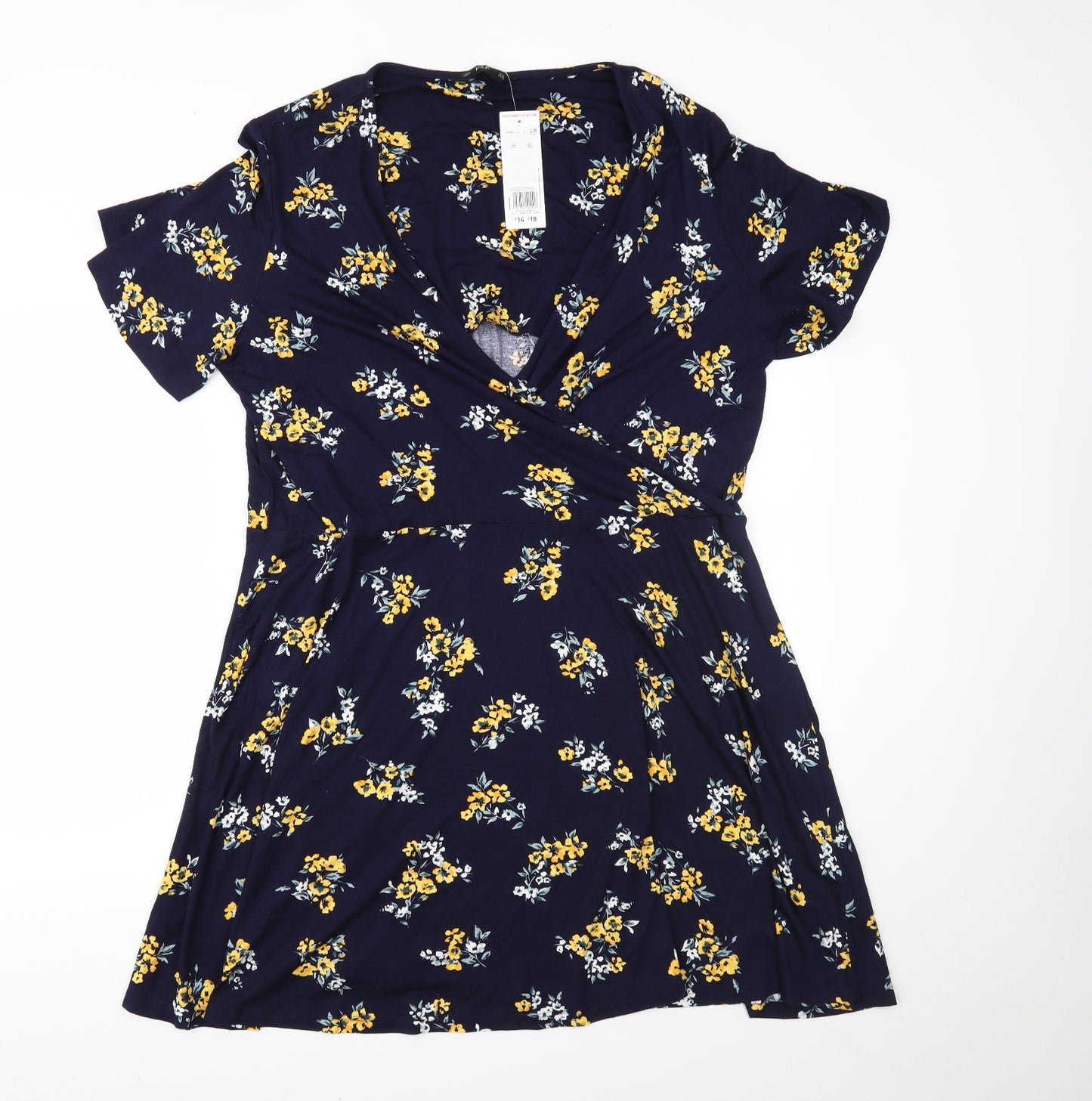 F&F Womens Multicoloured Floral  Fit & Flare  Size 22