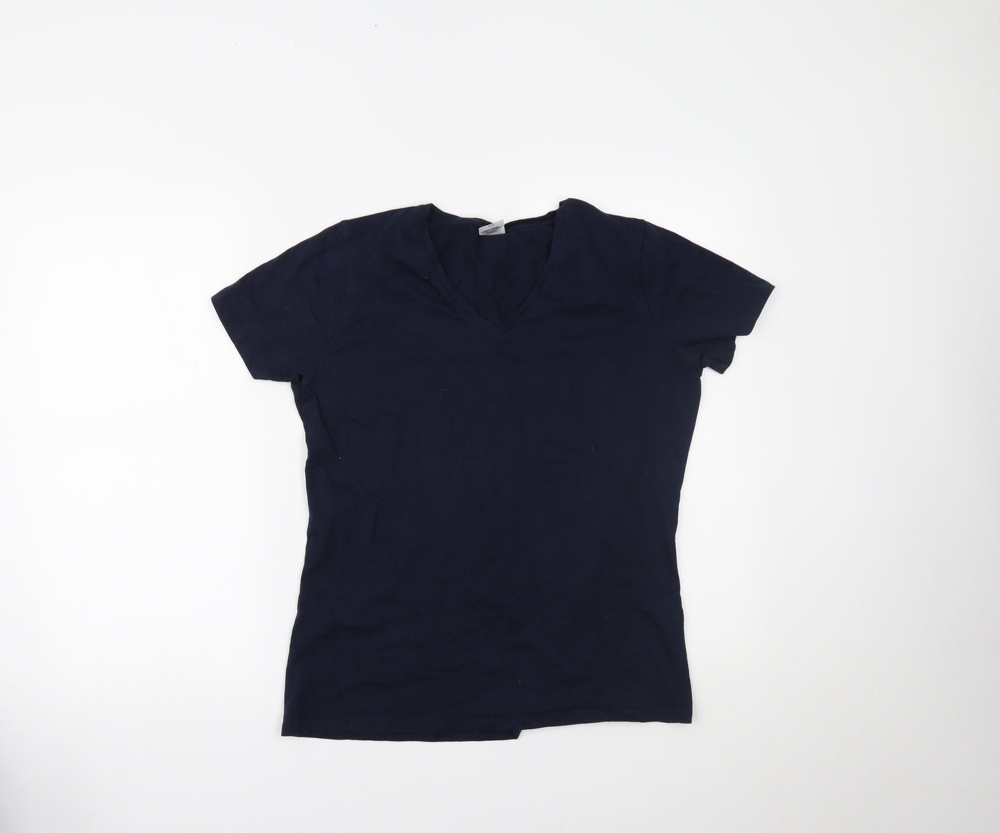 Fruit of the Loom Womens Blue   Basic T-Shirt Size XL