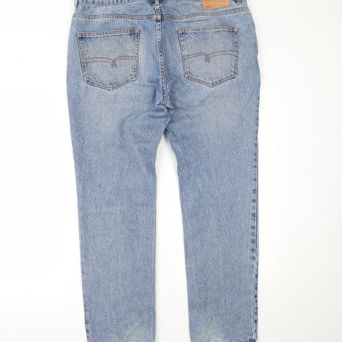 NEXT Mens Blue  Denim Straight Jeans Size 36 L29 in