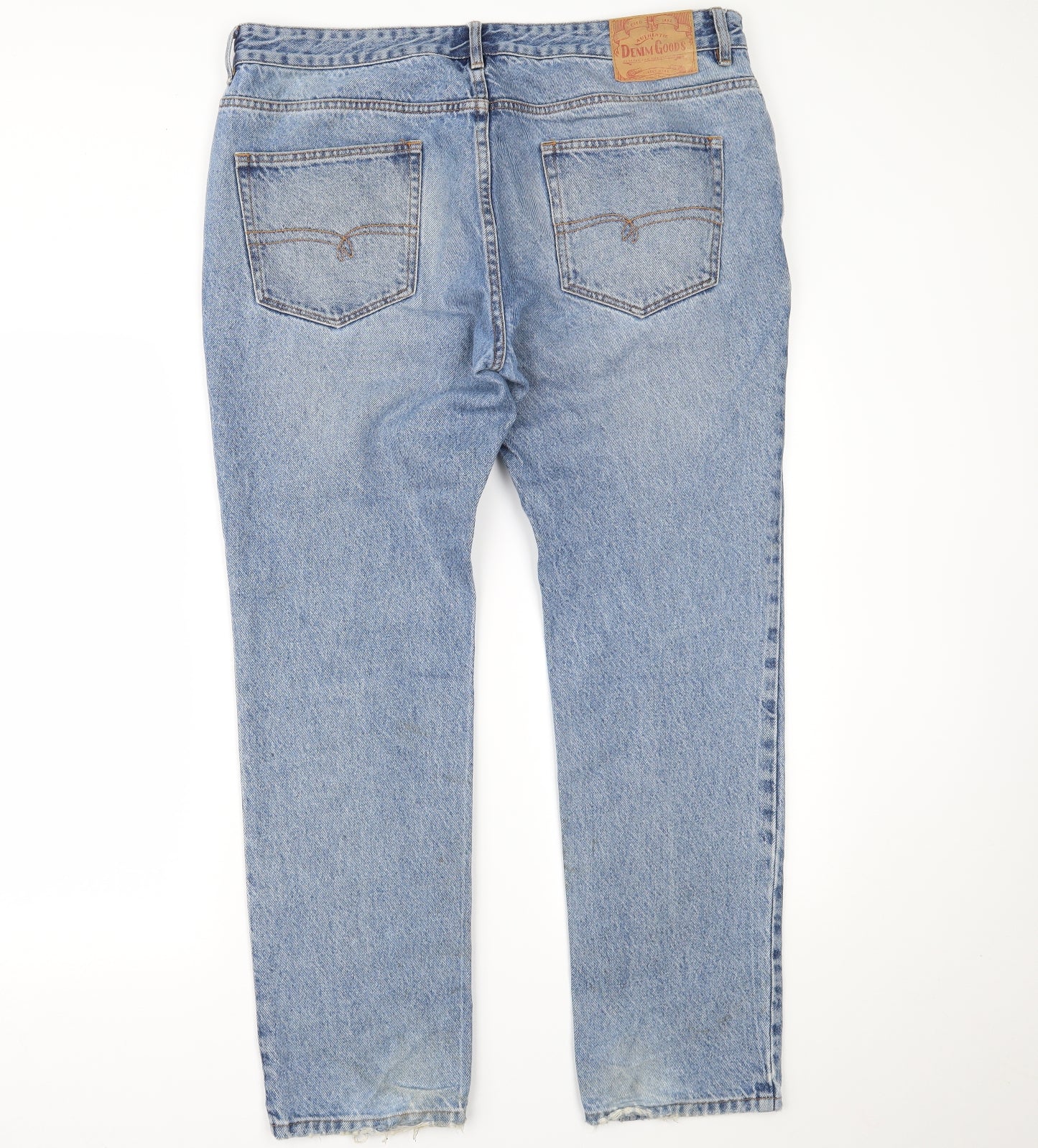 NEXT Mens Blue  Denim Straight Jeans Size 36 L29 in