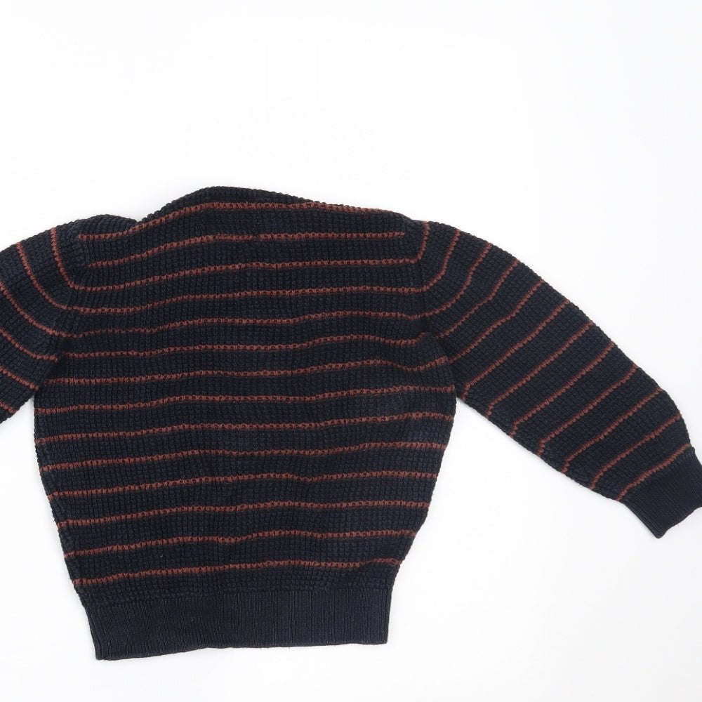 Palamino Boys Multicoloured Striped  Pullover Jumper Size 6-7 Years
