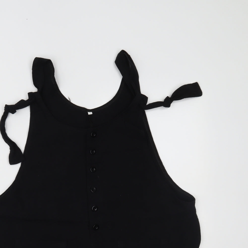 Preworn Womens Black   Romper One-Piece Size 3XL