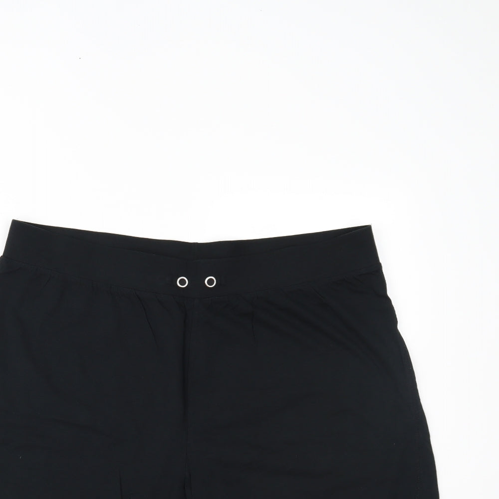originals Womens Black   Cut-Off Shorts Size L