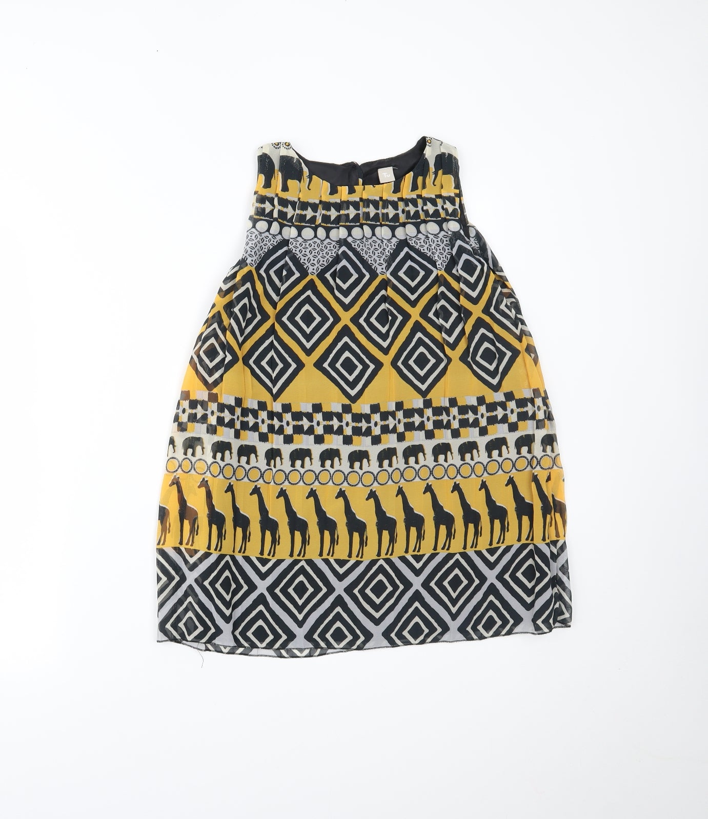 TU Girls Multicoloured Geometric  Shift  Size 7 Years