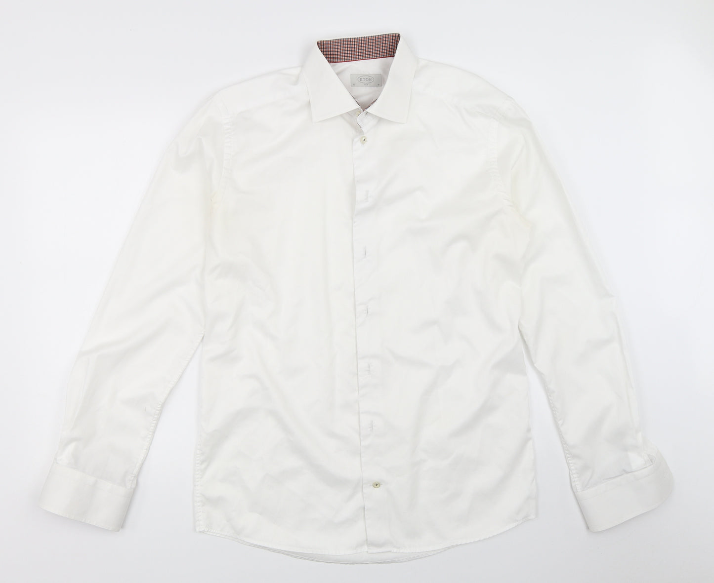 Eton Mens White    Dress Shirt Size 16