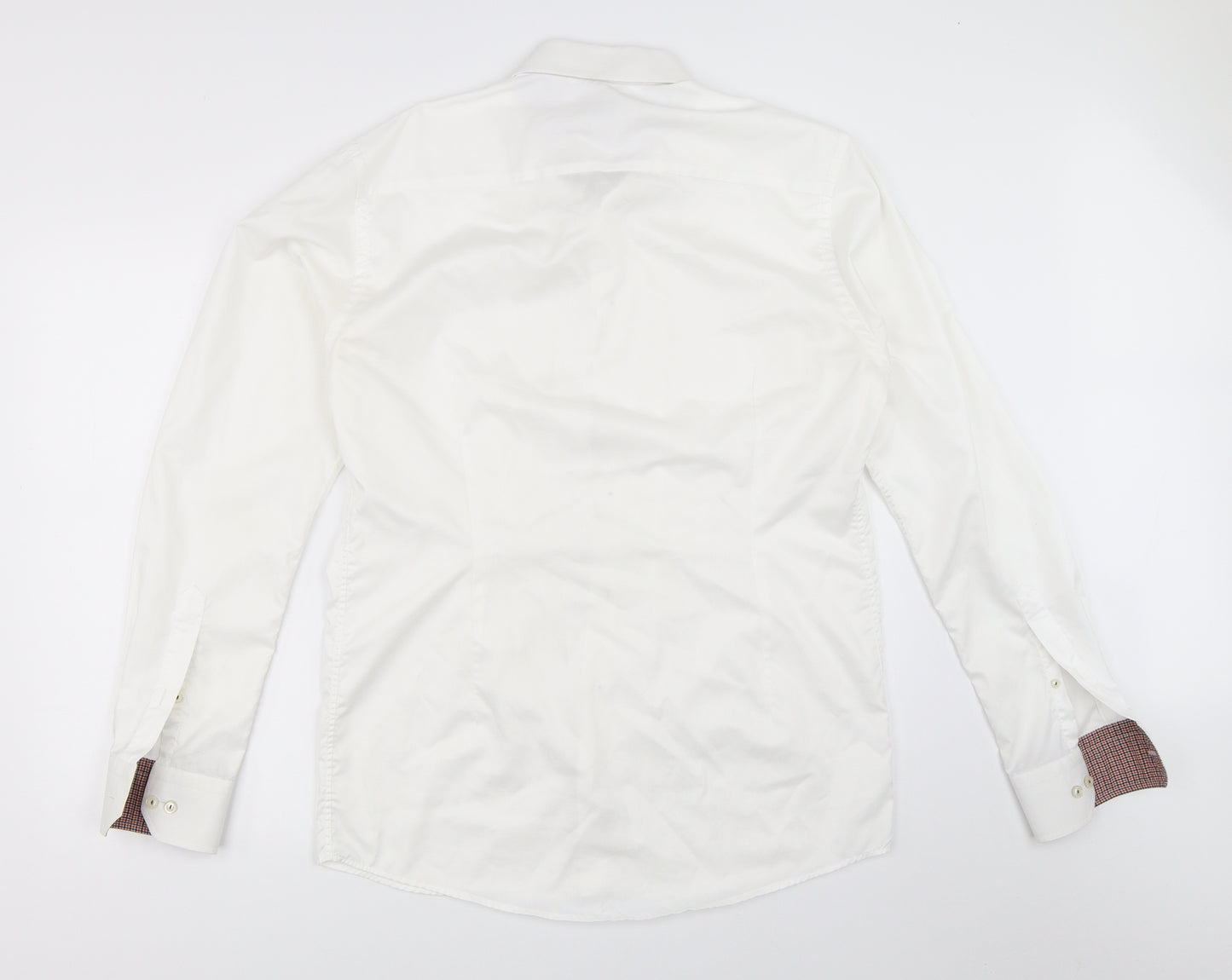 Eton Mens White    Dress Shirt Size 16