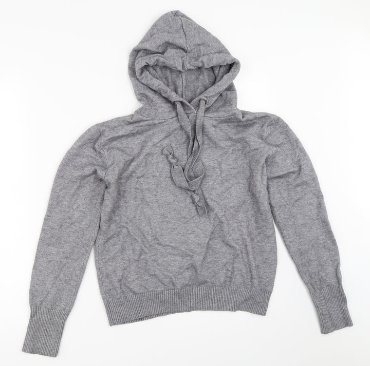 Primark Womens Grey   Pullover Hoodie Size S