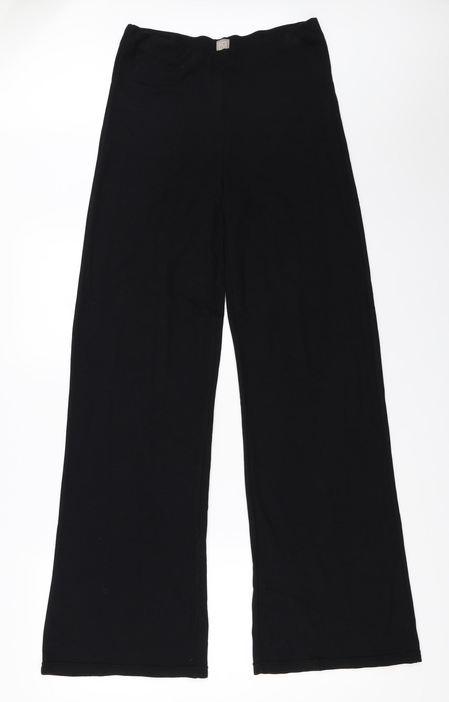 TU Womens Black   Sweatpants Trousers Size 10 L32.5 in
