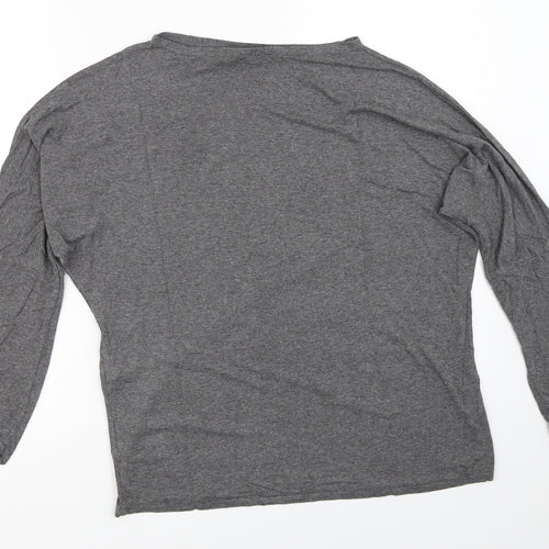 James Lakeland Womens Grey   Basic T-Shirt Size 14
