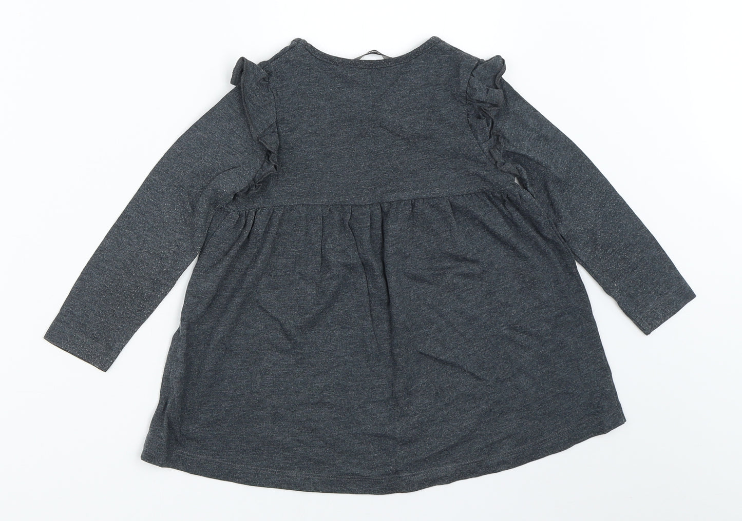 George Girls Grey   Fit & Flare  Size 18-24 Months