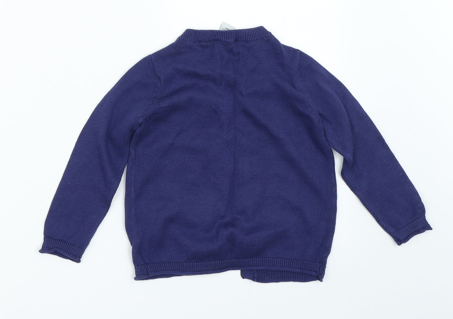 TU Girls Blue   Cardigan Jumper Size 9-12 Months