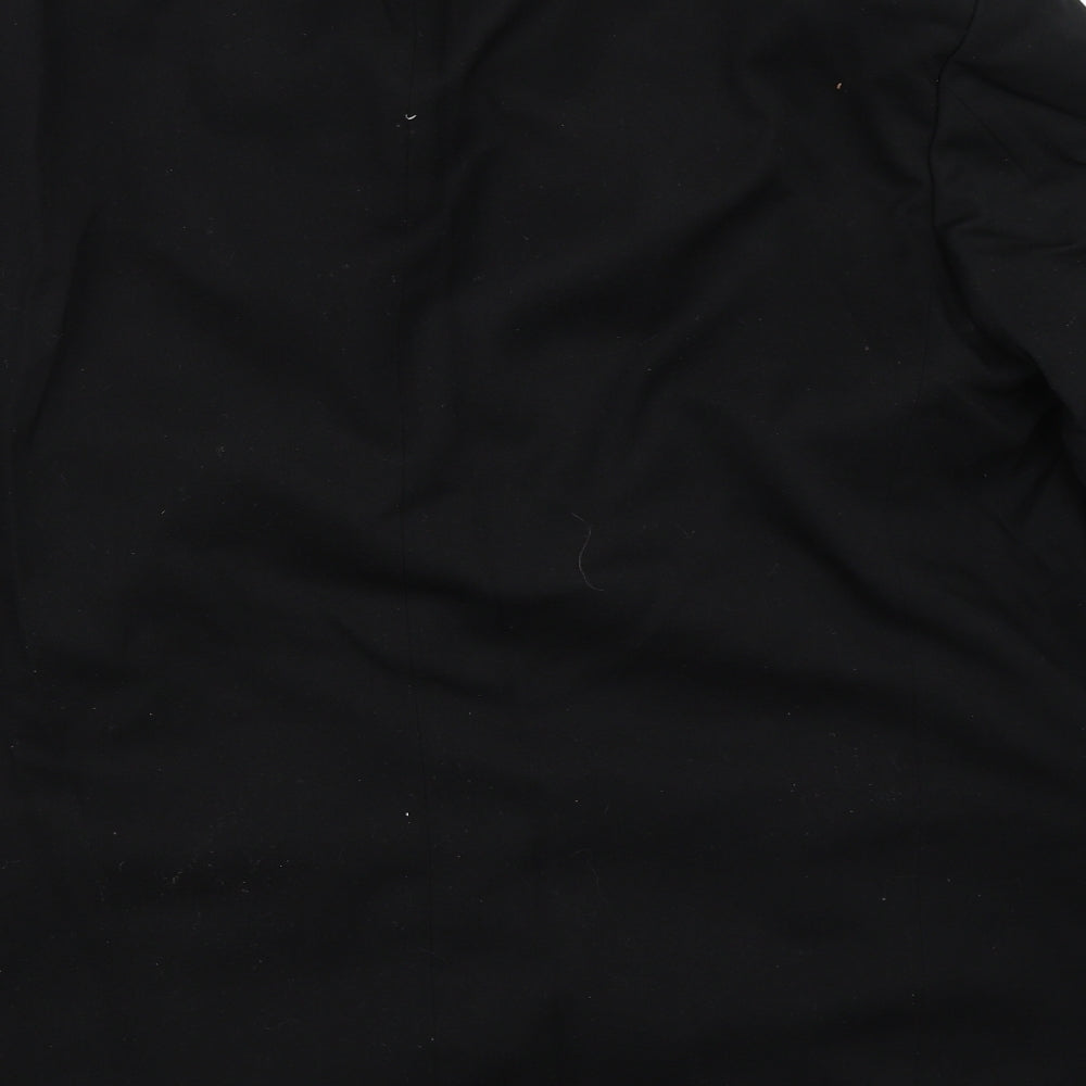 Preworn Mens Black   Jacket Blazer Size 46