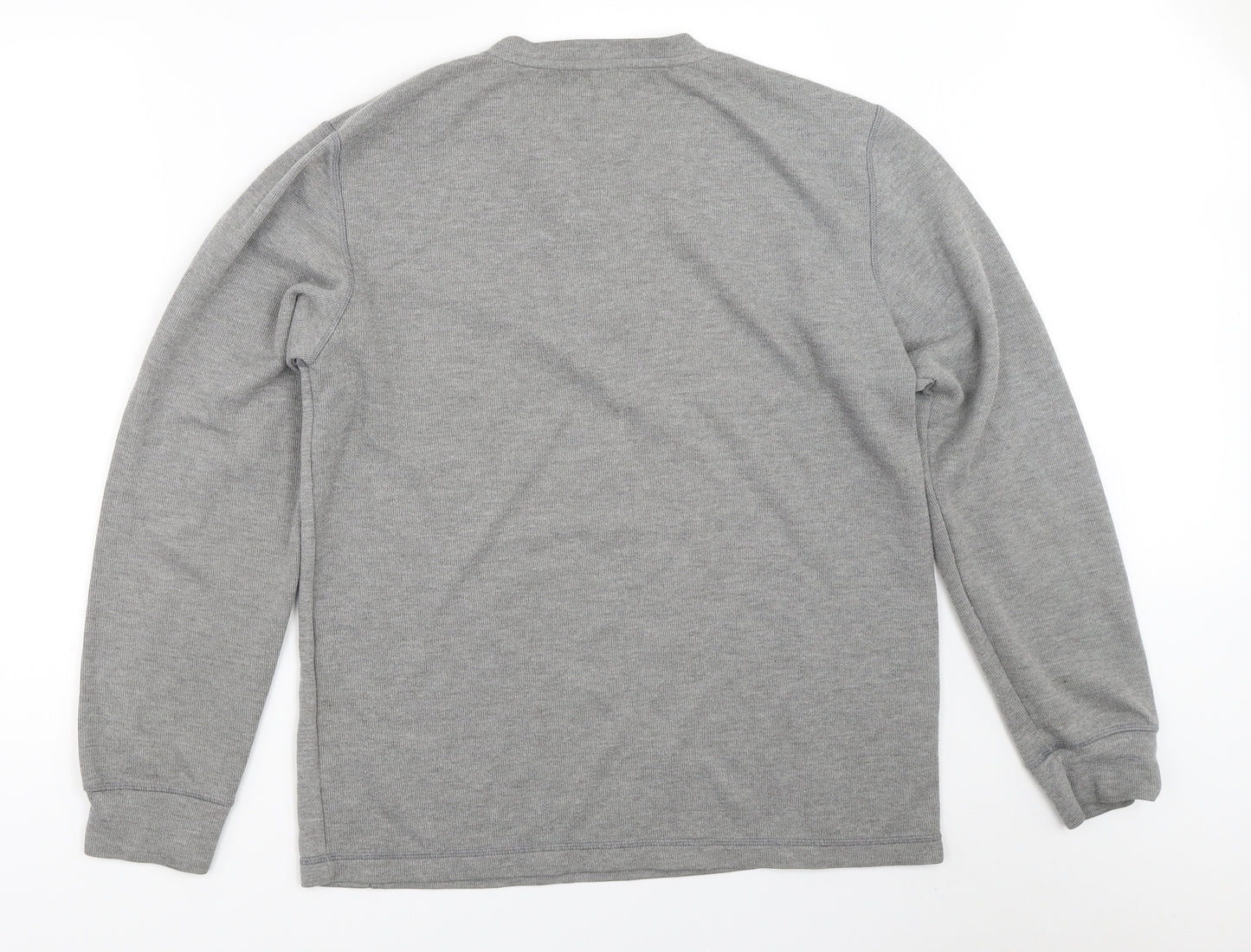 Easy Mens Grey   Pullover Sweatshirt Size L