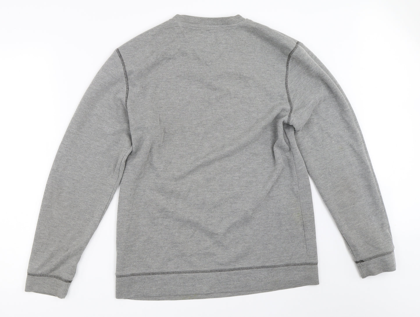 Lincoln Mens Grey   Pullover Sweatshirt Size M
