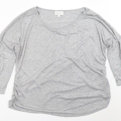 Apricot Womens Grey   Pullover Jumper Size 14