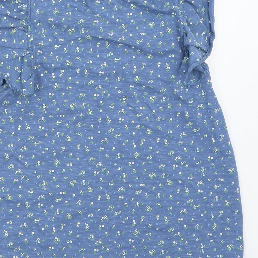 NEXT Girls Blue   Basic Tank Size 5-6 Years