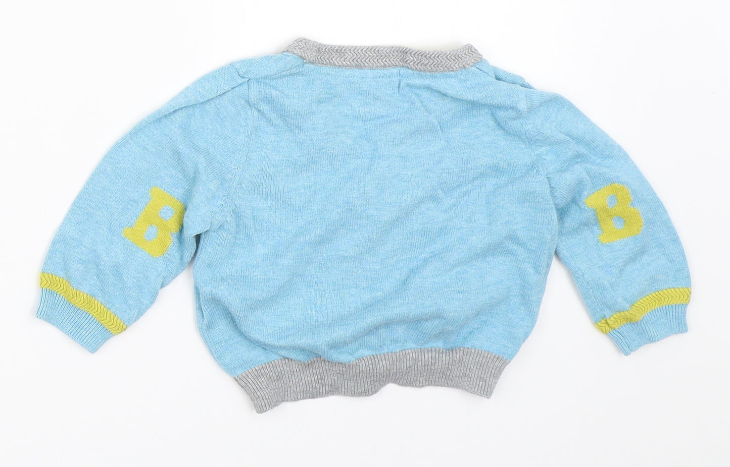 Ted Baker Boys Blue   Cardigan Jumper Size 3-6 Months