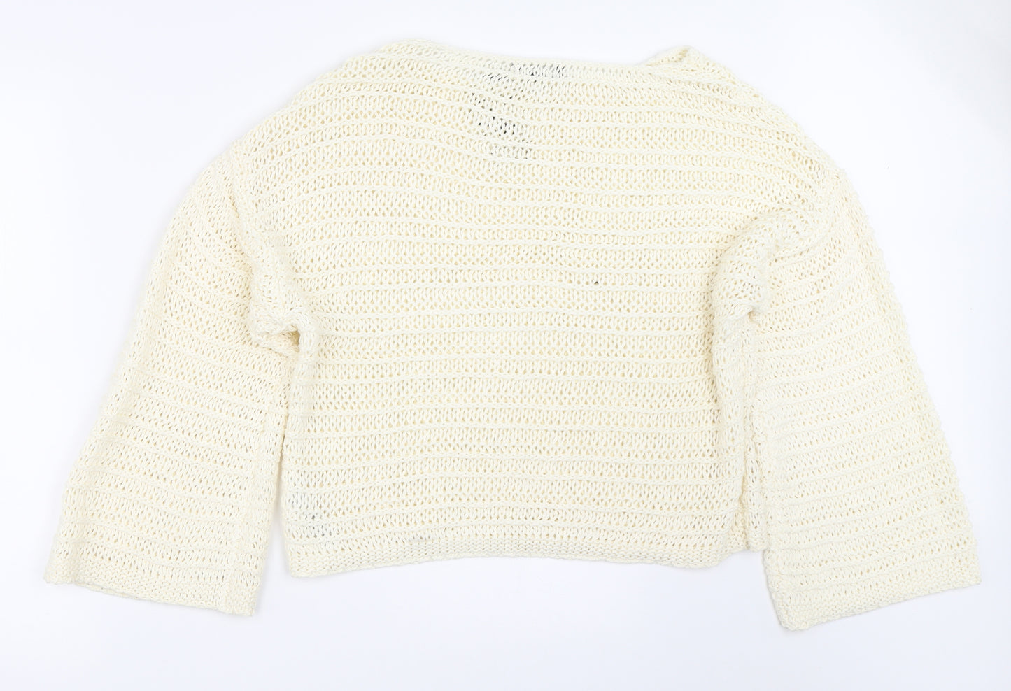 New Look Womens Ivory   Pullover Jumper Size L