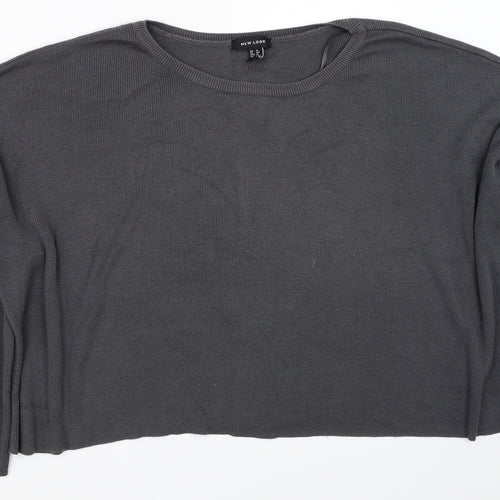 New Look Womens Grey   Pullover Jumper Size 16