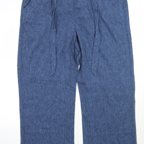 George Womens Blue   Trousers  Size 16 L28 in