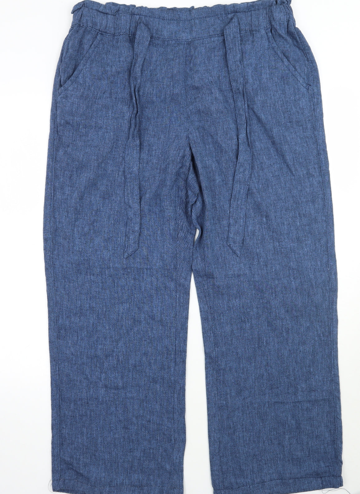 George Womens Blue   Trousers  Size 16 L28 in