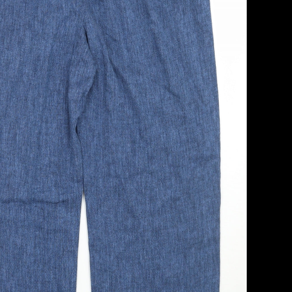 George Womens Blue   Trousers  Size 16 L28 in