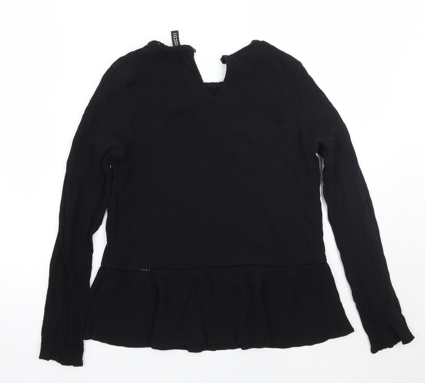 H&M Womens Black   Basic T-Shirt Size 6