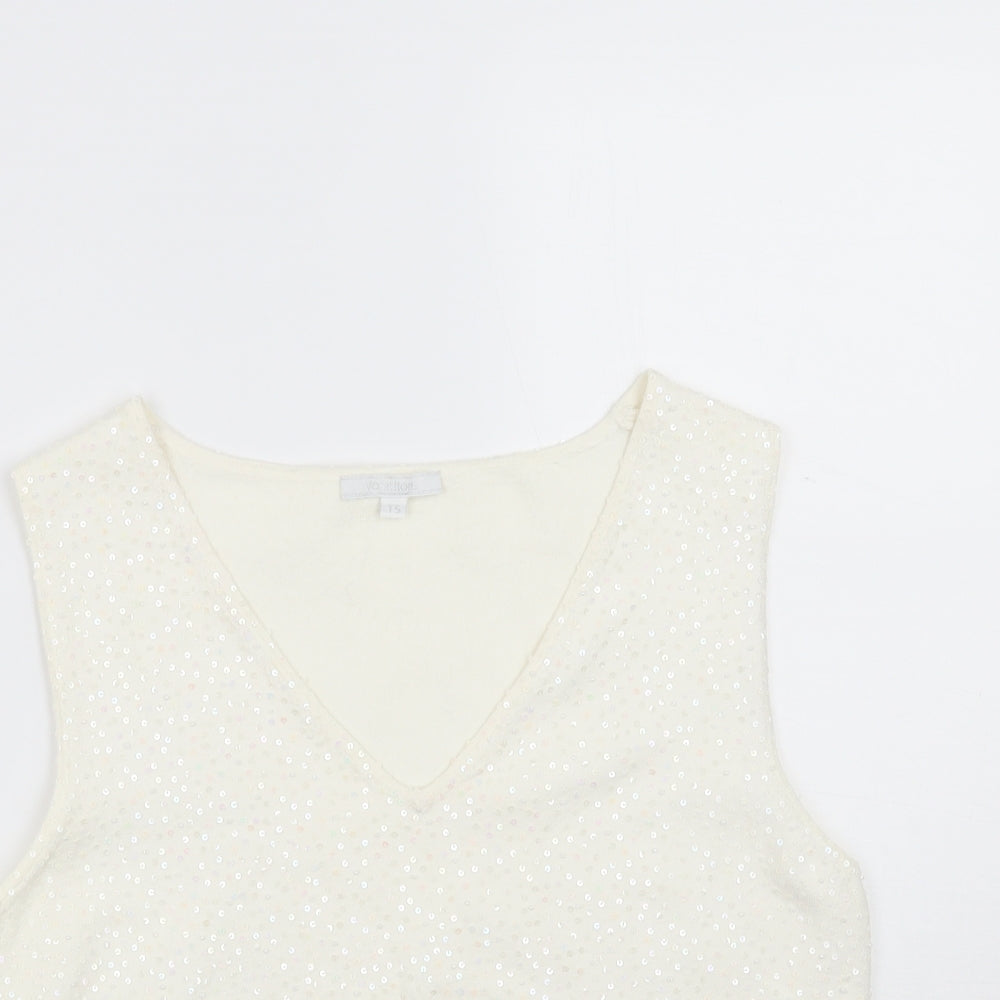 Vortenom Womens White   Basic Tank Size L