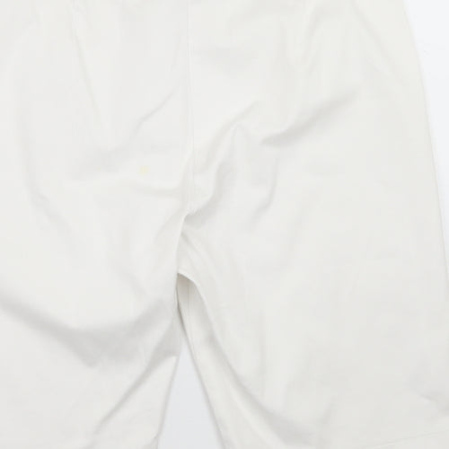 Cotton Traders Womens White   Cropped Trousers Size 16