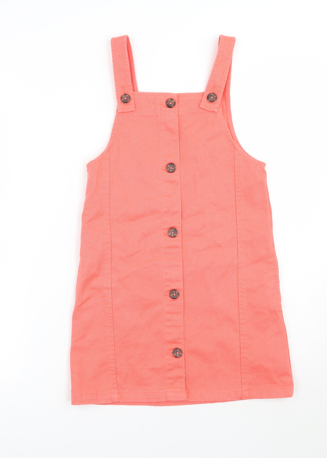 Nutmeg Girls Pink   Pinafore/Dungaree Dress  Size 8-9 Years