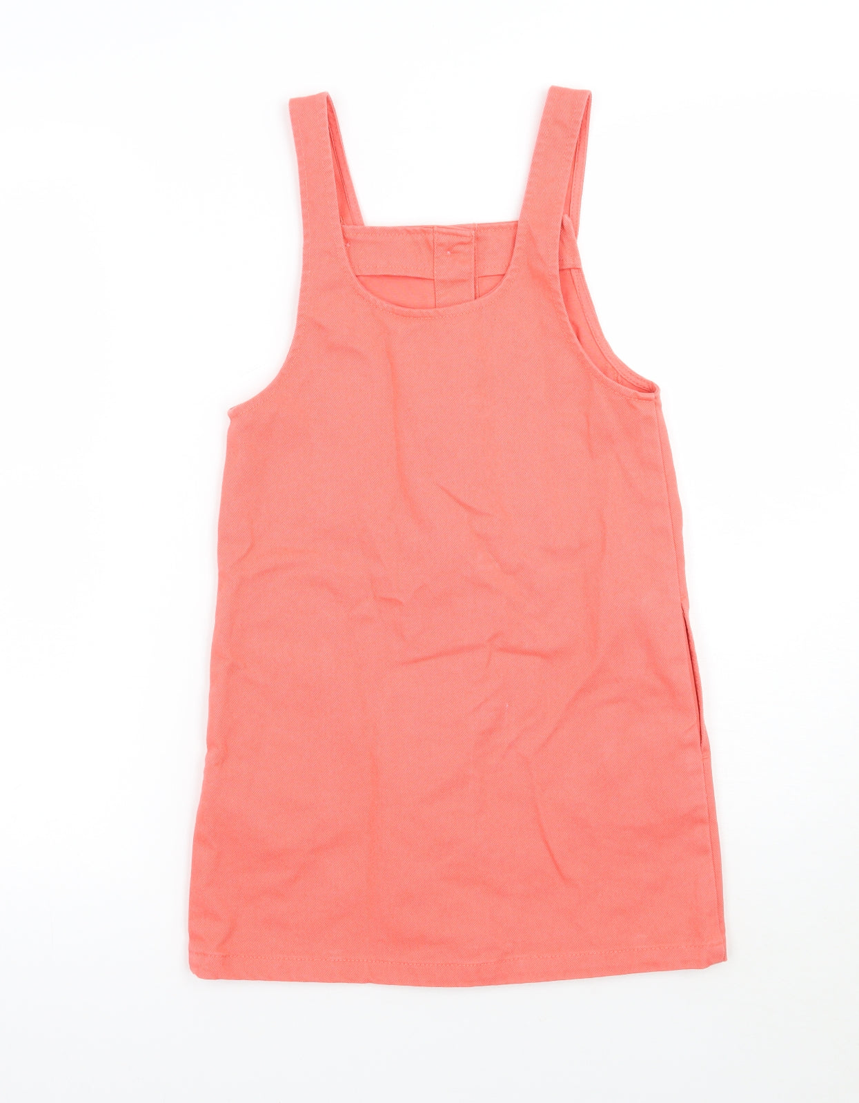 Nutmeg Girls Pink   Pinafore/Dungaree Dress  Size 8-9 Years