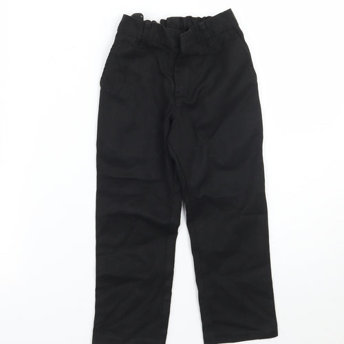 George Boys Black   Capri Trousers Size 3-4 Years
