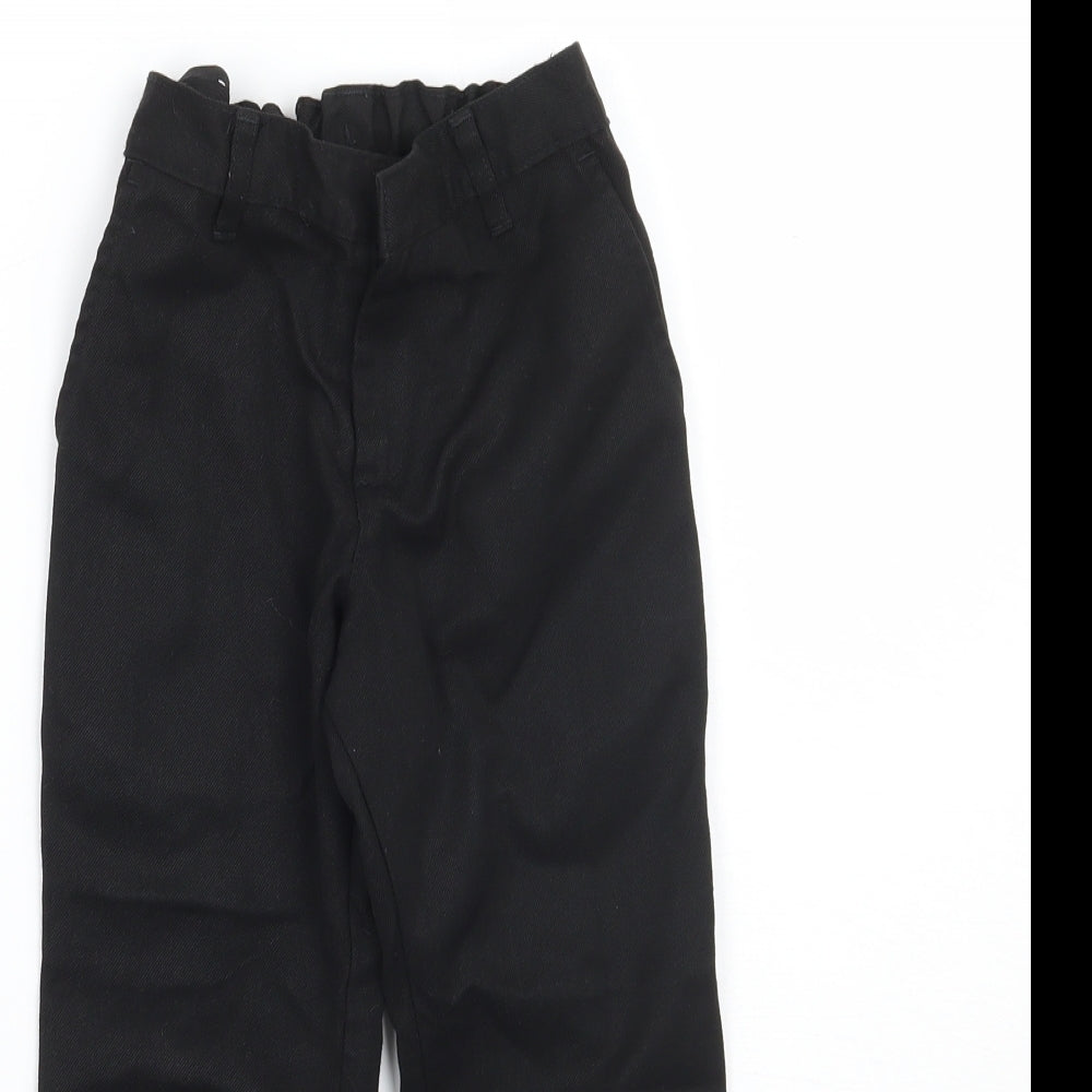George Boys Black   Capri Trousers Size 3-4 Years