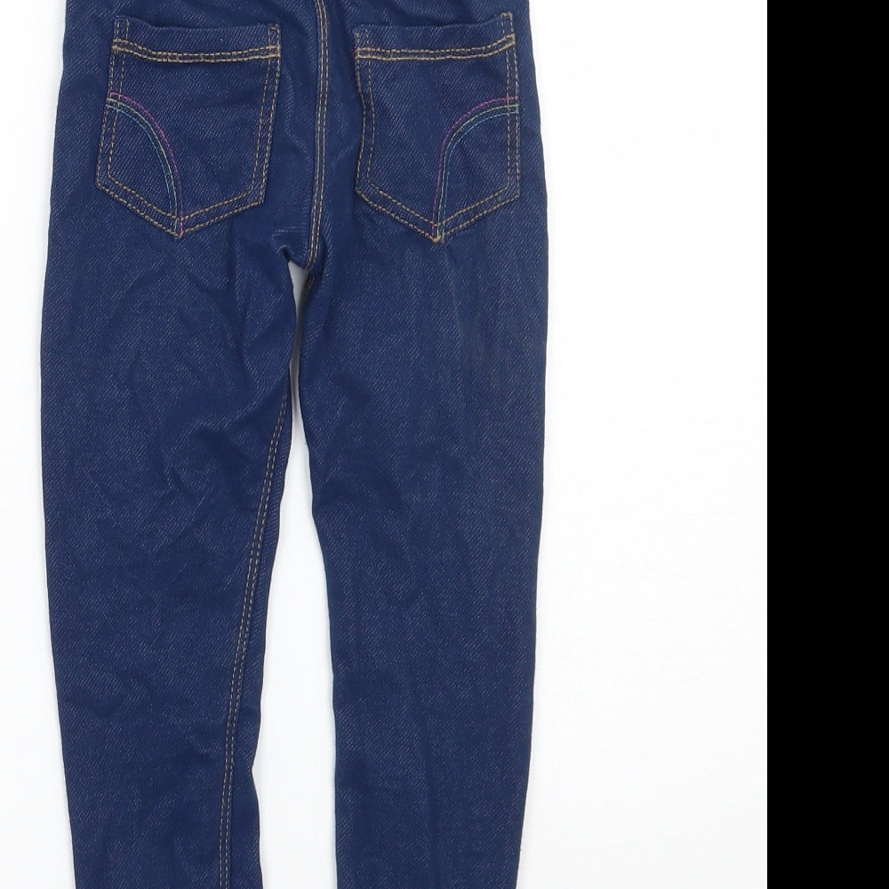 Nutmeg Girls Blue   Jegging Trousers Size 3-4 Years