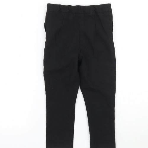 George Boys Black   Capri Trousers Size 3-4 Years