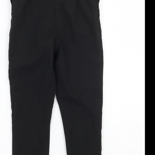 George Boys Black   Capri Trousers Size 3-4 Years