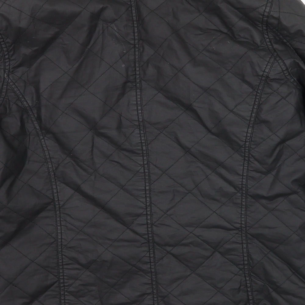 Crosshatch Mens Black   Jacket Coat Size L