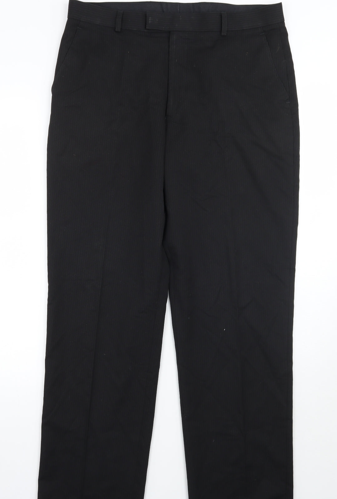 Marks and Spencer Mens Black   Trousers  Size 34 L32 in