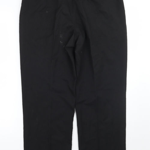 Marks and Spencer Mens Black   Trousers  Size 34 L32 in