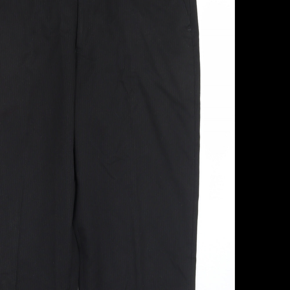 Marks and Spencer Mens Black   Trousers  Size 34 L32 in